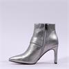 Una Healy Perfect Match Brooch Heel Boot - Silver